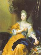 Hyacinthe Rigaud Portrait de Suzanne de Bourbers de Bernatre oil painting reproduction